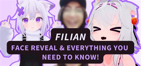 vtuber face leaks|Filian VTuber Face Reveal & Everything You Need To Know!